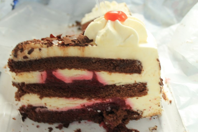 Last but not least we had some Black Forest Cake because you can’t leave with the Black Forest without having the cake! 
